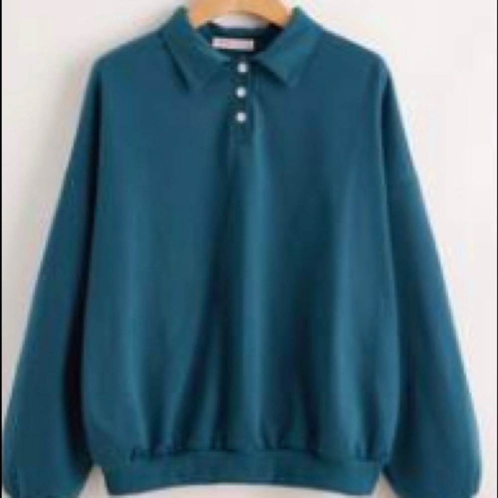 New Blue crew neck